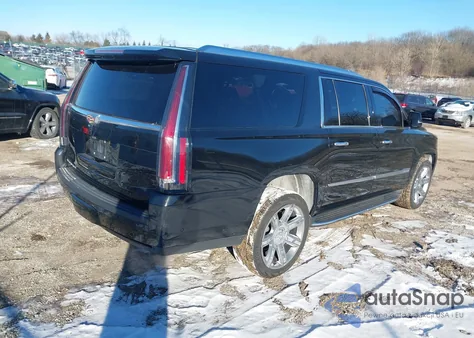 2019 Cadillac Escalade Esv Premium Luxury from USA, damaged, VIN 1GYS4JKJ6KR389521